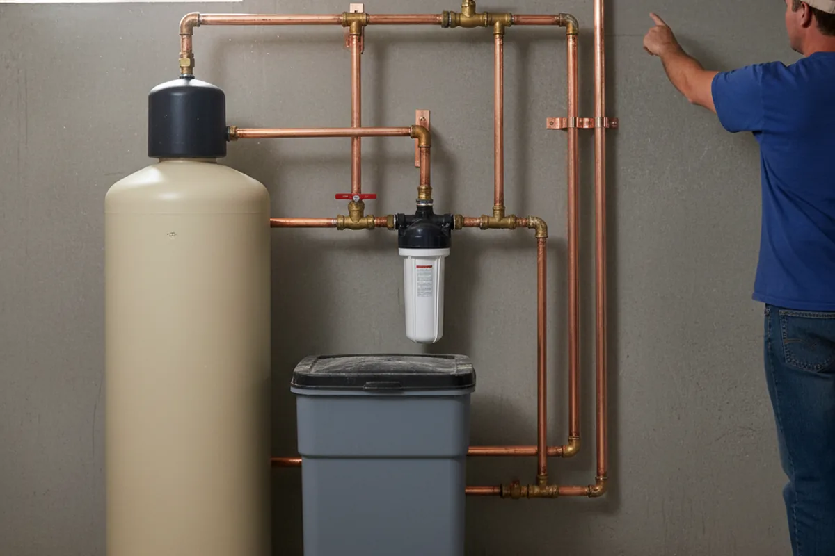 Whole-house water treatment system installed in Rio Grande